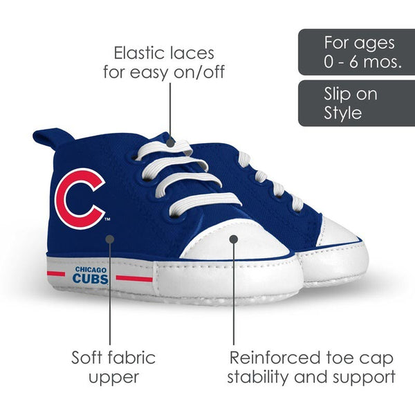 Chicago Cubs Newborn Pre-Walker Shoes