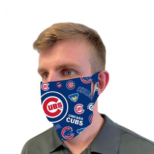 Chicago Cubs Multilogo Cooperstown Face Cover