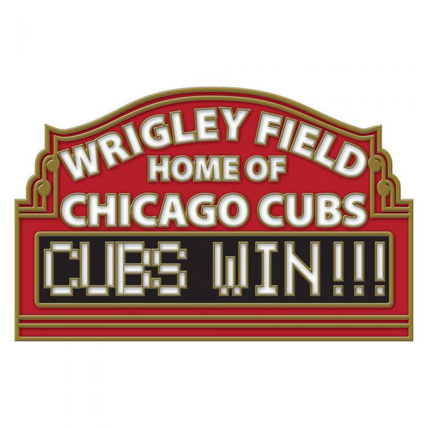 Chicago Cubs Wrigley Field Marquee Pin