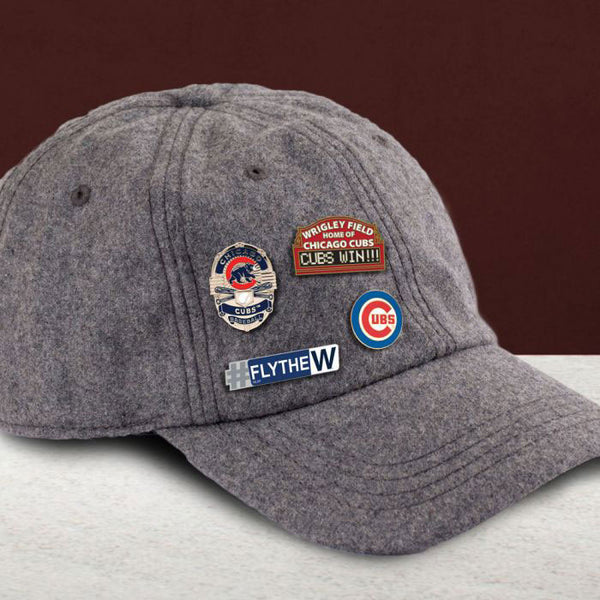 PinMart Chicago Baseball Fly The W Cubs Win Flag Enamel Lapel Pin – New With Tags