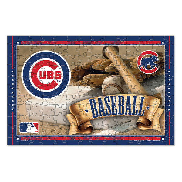 Chicago Cubs Home Plate 150 Piece Puzzle