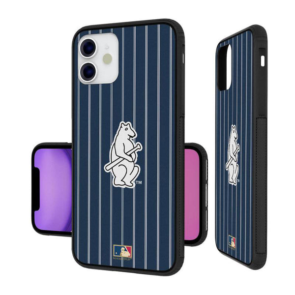 Chicago Cubs Cooperstown Pinstripes iPhone 11 Case