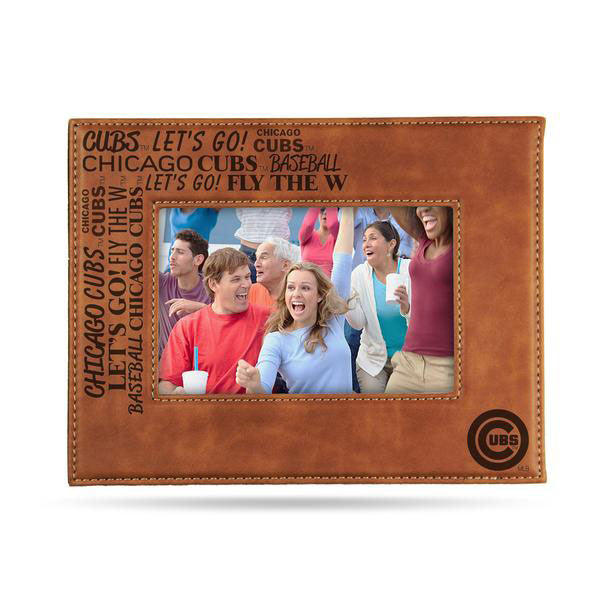 Chicago Cubs Laser Engraved Picture Frame