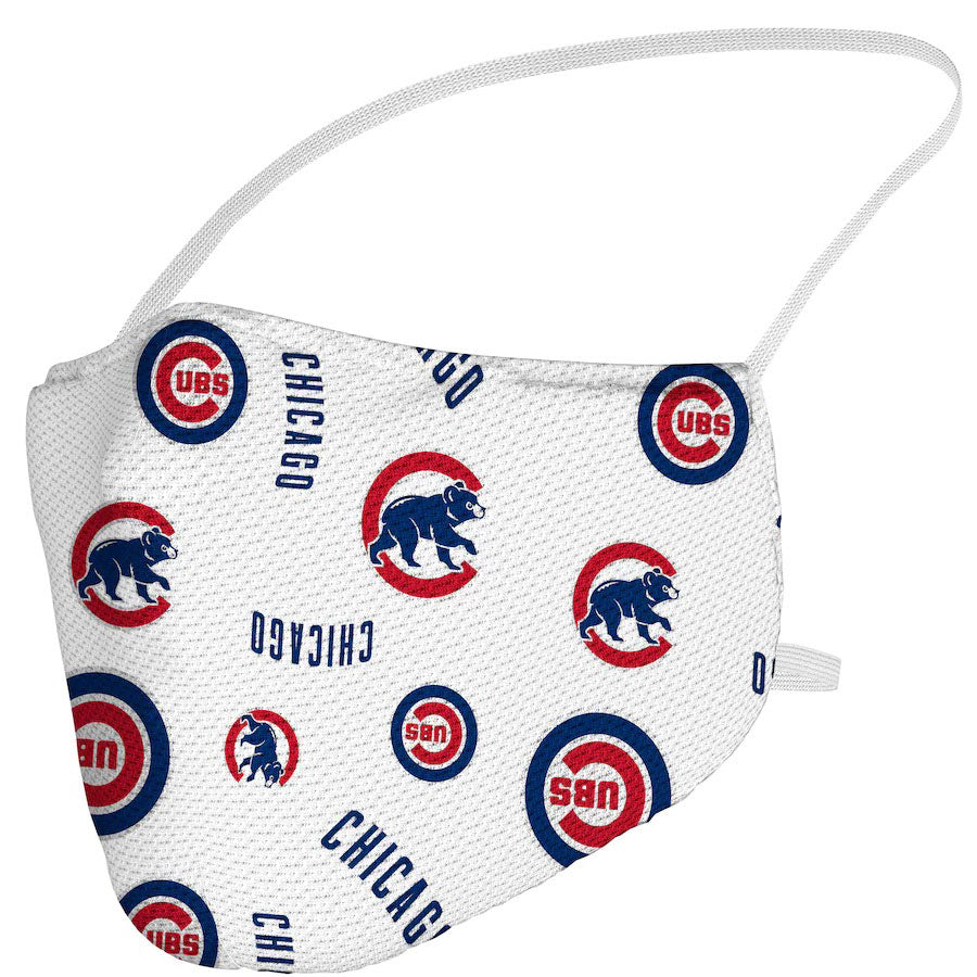 Chicago Cubs White All Over Face Mask Wrigleyville Sports