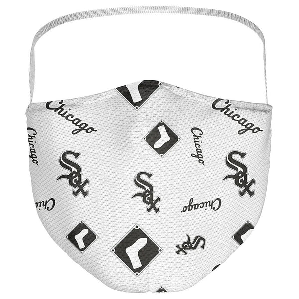 Chicago White Sox White All Over Face Mask