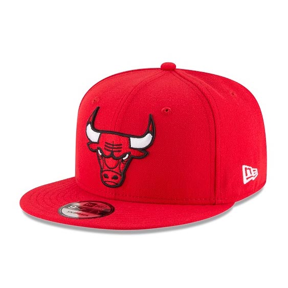 Chicago Bulls Team Color 9FIFTY Snapback Adjustable Cap