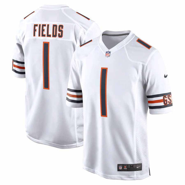 Chicago Bears Justin Fields Road Game Replica Jersey