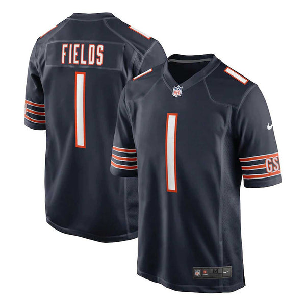 Chicago Bears Justin Fields Home Game Replica Jersey