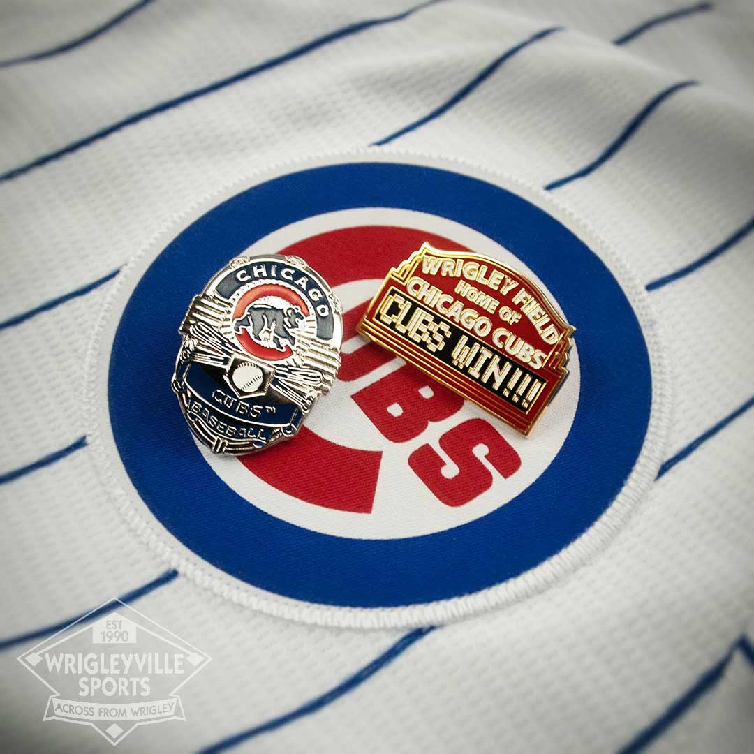 Chicago Cubs Wrigley Field Marquee Pin – Wrigleyville Sports