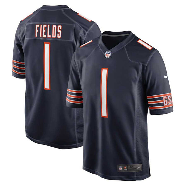 Chicago Bears Justin Fields Toddler Game Replica Jersey