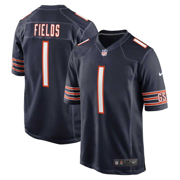 Chicago Bears Justin Fields Youth Nike Game Replica