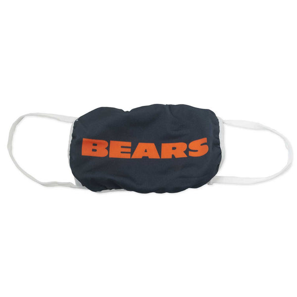 Chicago Bears Wordmark Face Mask