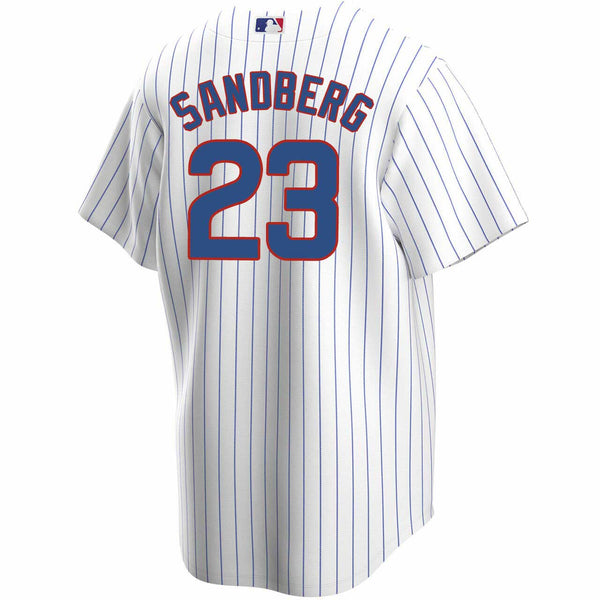 Chicago Cubs Ryne Sandberg Youth Nike Home Replica Jersey W/ Authentic Lettering