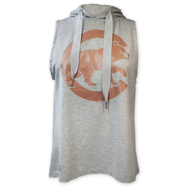 Chicago Cubs Womens Hooded Tank Top