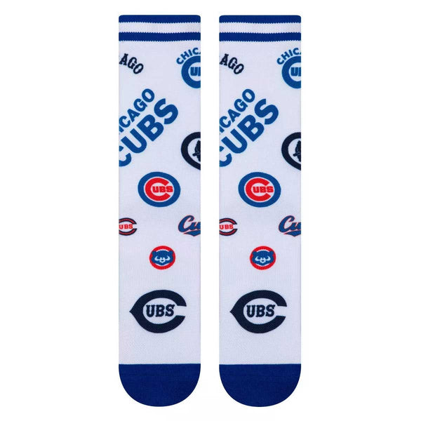 Chicago Cubs Multilogo Crew Socks