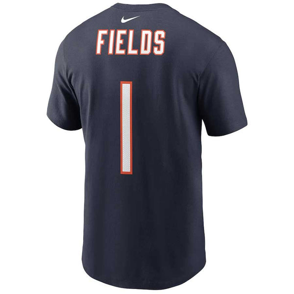 Chicago Bears Justin Fields Youth Name And Number T-Shirt