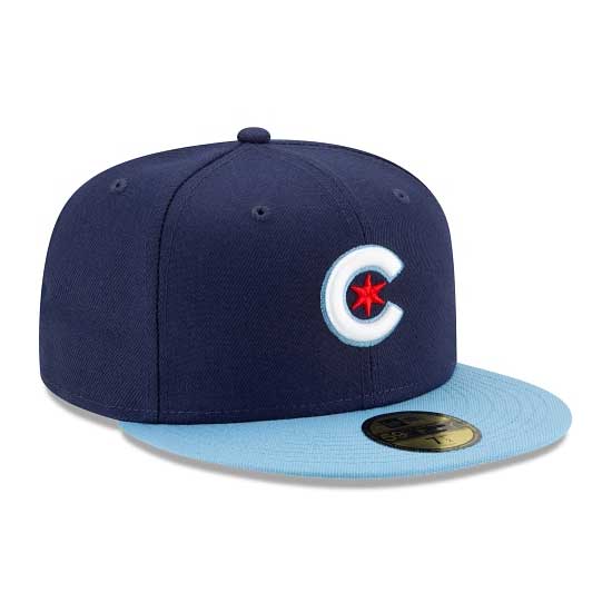 Boston Red Sox New Era B City Connect 59FIFTY Fitted Hat - Light Blue