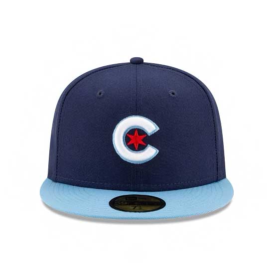 New Era Chicago Cubs City Connect 59FIFTY Hat Blue 7 5/8