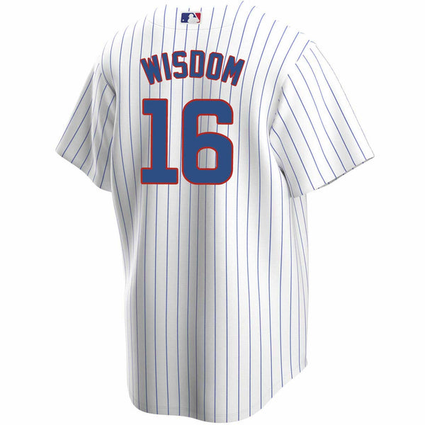 Chicago Cubs Nike Patrick Wisdom Home Replica Jersey W/ Authentic