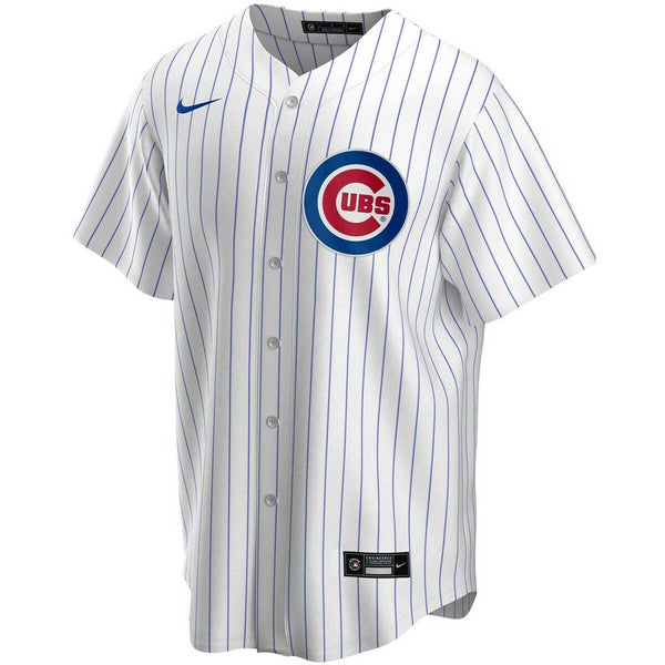 Chicago Cubs Nike Patrick Wisdom Home Replica Jersey W/ Authentic Lettering