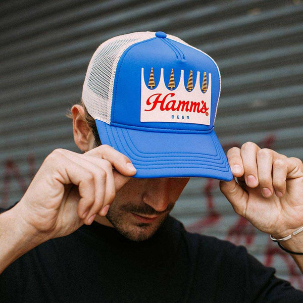 Hamm's Beer Riptide Valin Trucker Cap