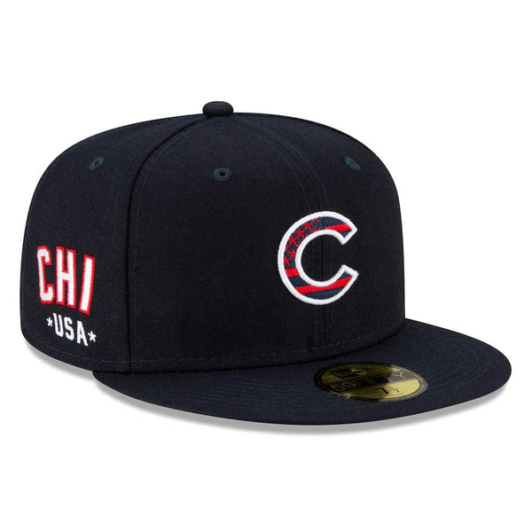 Chicago Cubs 2021 4th Of July 59FIFTY Fitted Cap