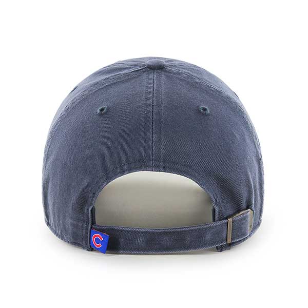 Chicago Cubs Navy Walking Bear Clean Up Adjustable Cap