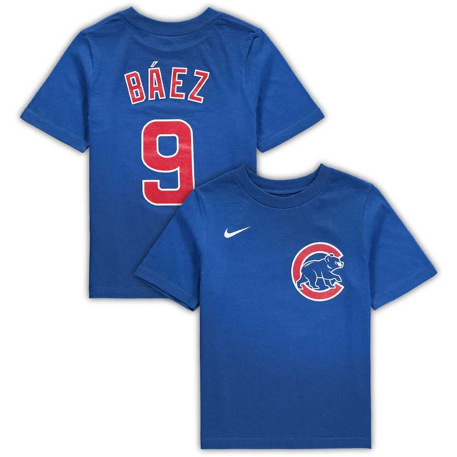 Cubs baez youth sales jersey