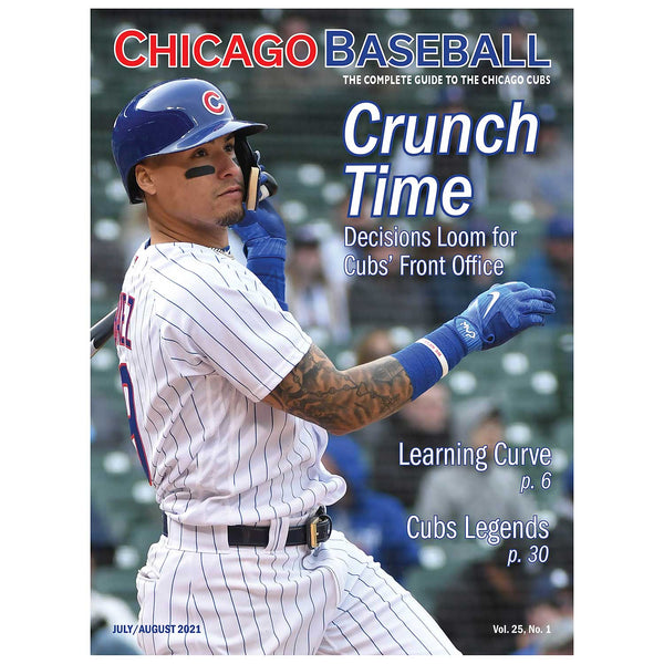 Chicago Cubs Baseball 2021 July/August Issue Program/Scorecard
