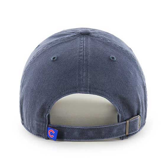 Chicago Cubs Kids Navy Walking Bear Clean Up Adjustable Cap
