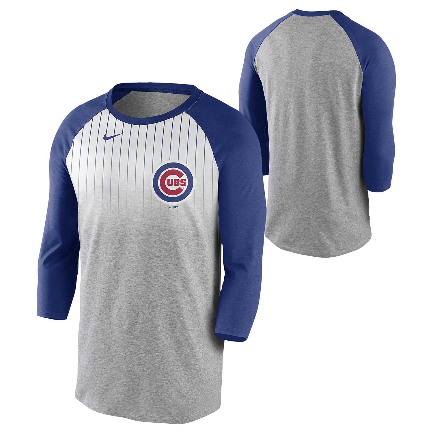 Nike Chicago Cubs 1911 Rewind Raglan 3/4-Sleeve T-Shirt XX-Large