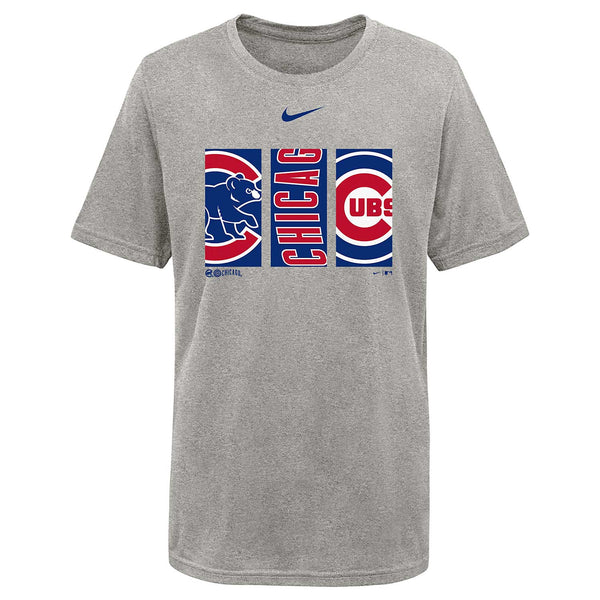 Chicago Cubs Youth Nike 3Peat Legend T-Shirt