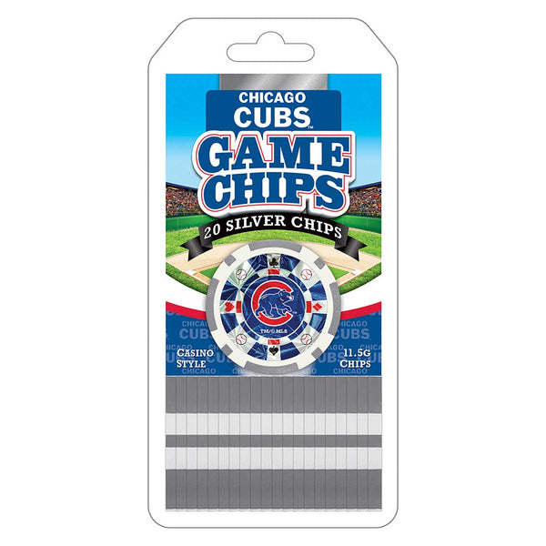 Chicago Cubs 20-Piece Poker Chip Set