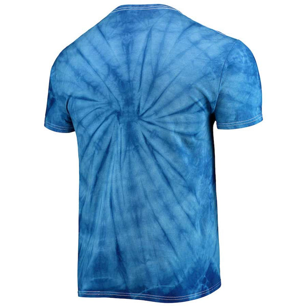 Chicago Cubs Royal Bullseye Tie Dye T-Shirt