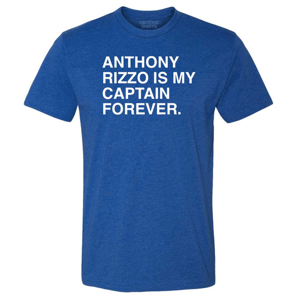 Chicago Cubs Anthony Rizzo Captain Forever T-Shirt