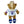 Load image into Gallery viewer, Chicago Cubs Javibear Plush Mascot
