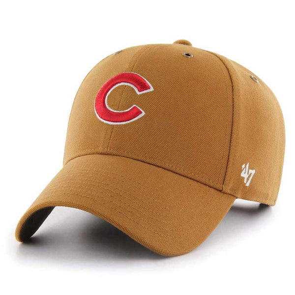 Chicago Cubs Brown Carhartt MVP Adjustable Cap