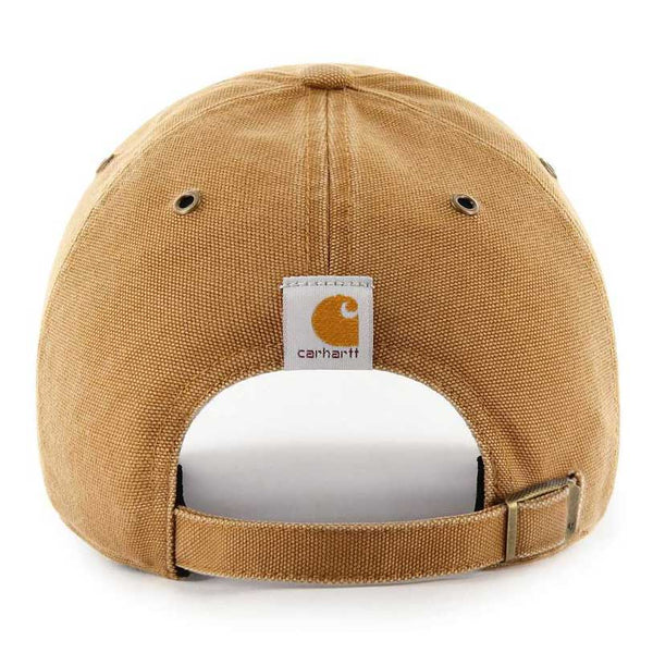 Chicago Cubs Carhartt Brown Clean Up Adjustable Cap