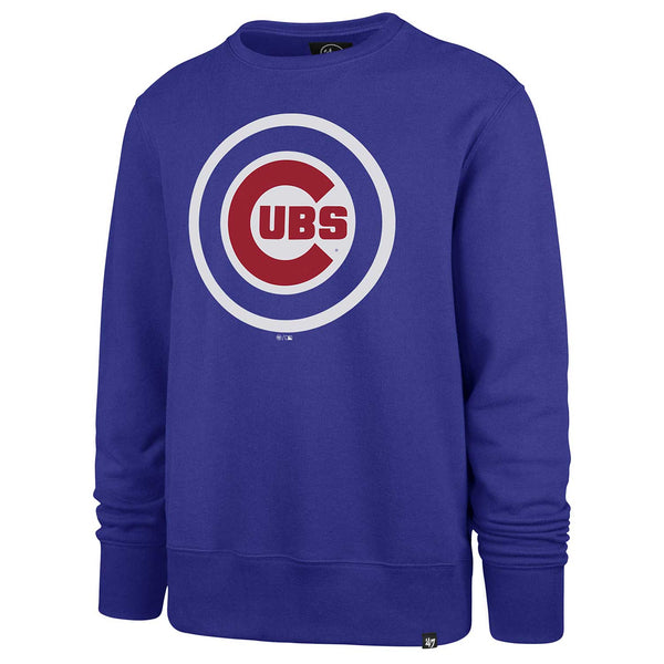 Chicago Cubs Royal Headline Crew Sweatshirt