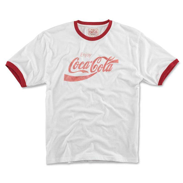 Coca-Cola Vintage Fade Ringer T-Shirt