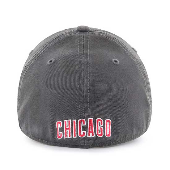 Chicago Cubs Graphite "C" Franchise Fitted Cap