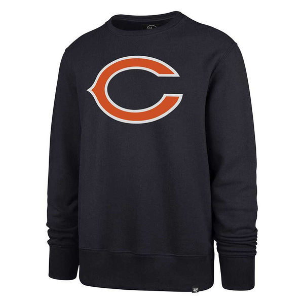 Chicago Bears Navy Imprint Headline Crew Sweatshirt