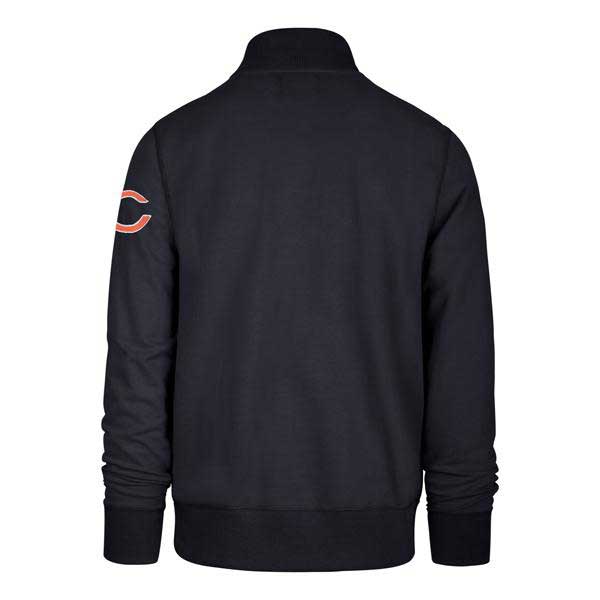 Chicago Bears Navy Striker 1/4-Zip Sweatshirt
