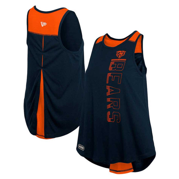 Chicago Bears Ladies Over The Top Performace Tank Top