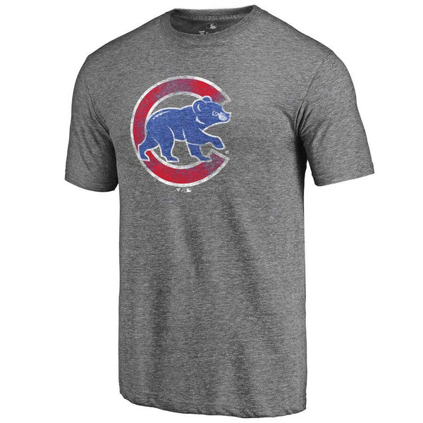 Chicago Cubs Walking Bear Distressed T-Shirt