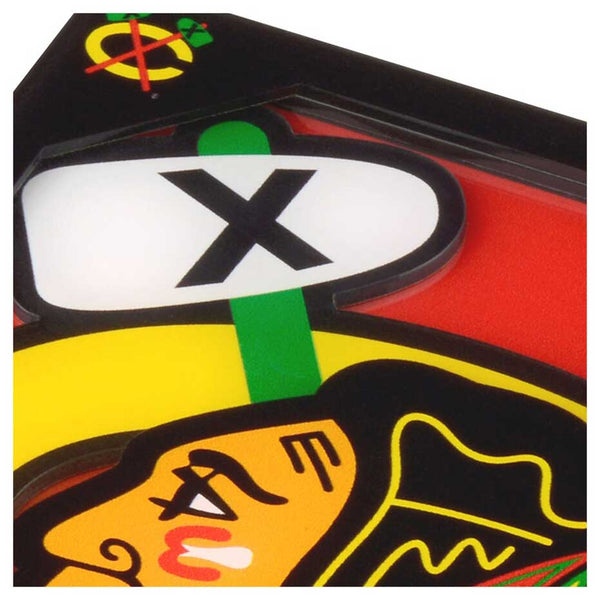 Chicago Blackhawks 3D 2-Pack Coaster Set