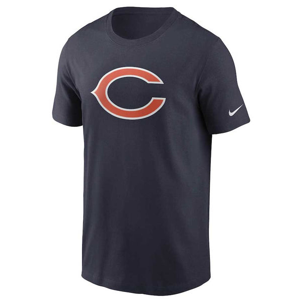 Chicago Bears Nike Navy Logo Essential T-Shirt