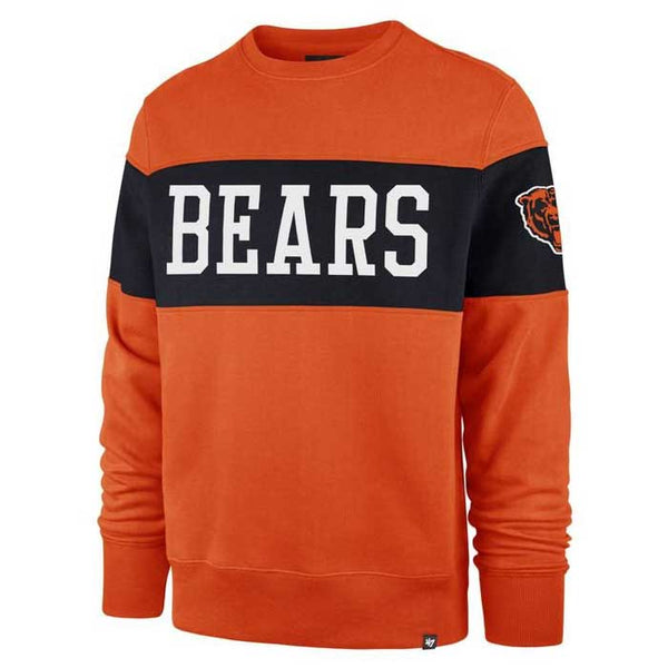 Chicago Bears Orange Interstate Crew Sweatshirt