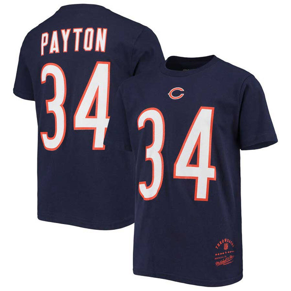 Chicago Bears Youth Walter Payton Name & Number T-Shirt