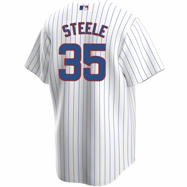 Chicago Cubs Justin Steele Nike Home Replica Jersey with Authentic Lettering Small